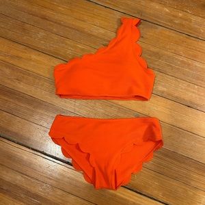 Orange Two Piece Bikini